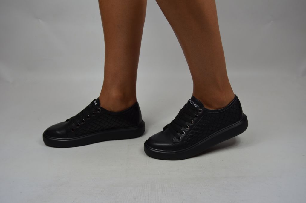 Туфлі-мокасини жіночі Carlo Pachini 4503-19-17-1 чорні шкіра, останній 36 розмір