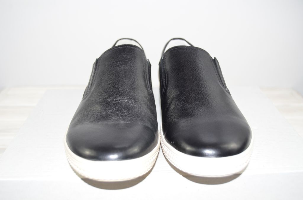 Туфлі чоловічі Comfortime 12082 чорні шкіра на гумках розміри 43,45