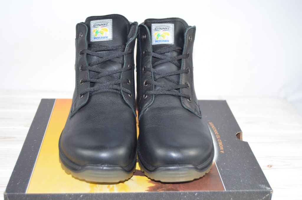Ботинки мужские зимние Grisport 12925-31 чёрные кожа (последний 44 размер)