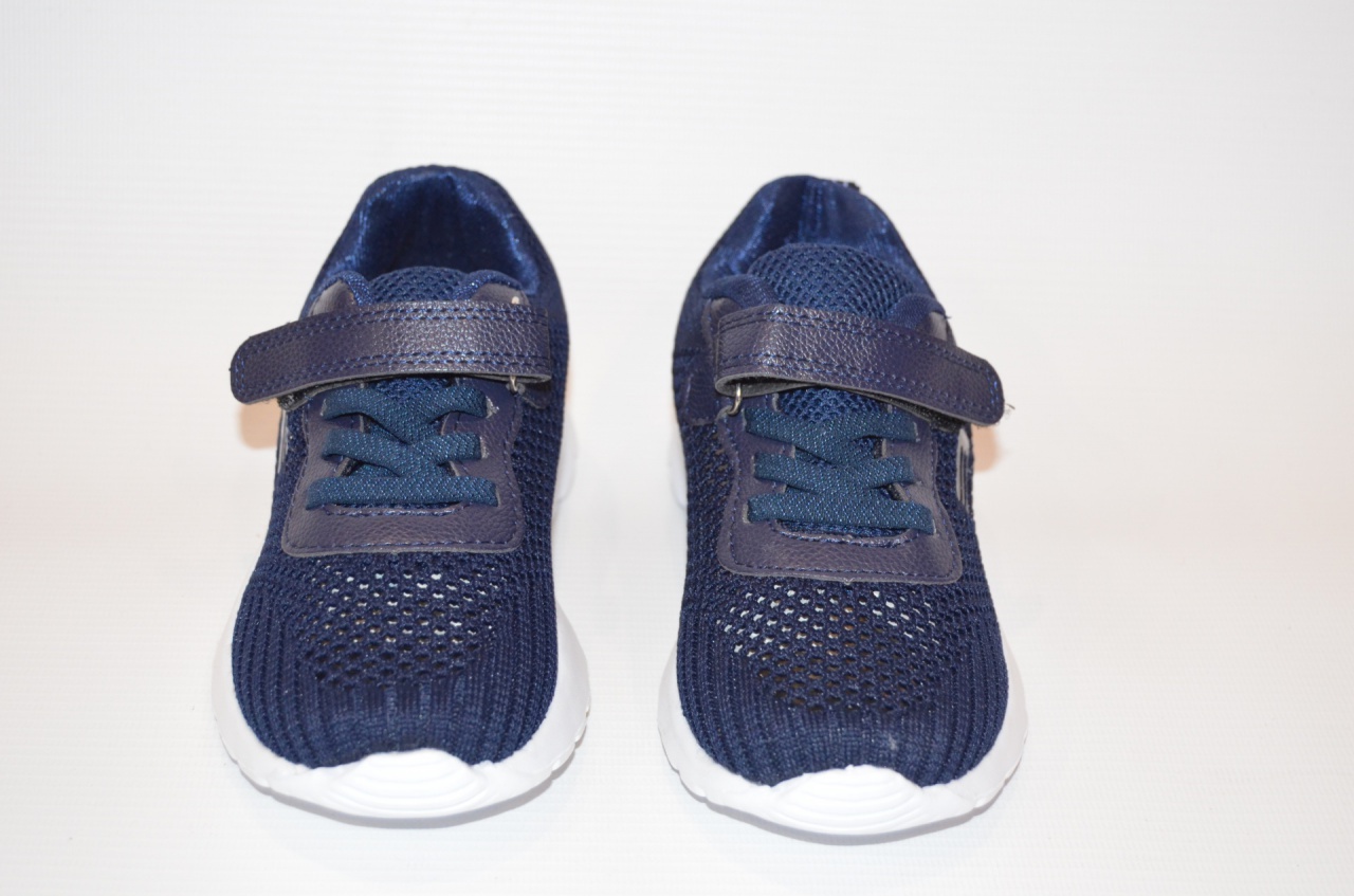 Кросівки дитячі Djong golf 2430-1-1 текстиль сині, розміри 28,29,30