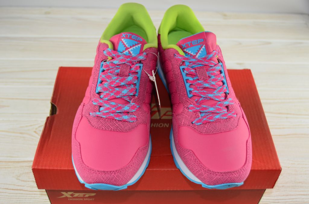 Кросівки жіночі X-TEP 323312 рожеві ПВХ