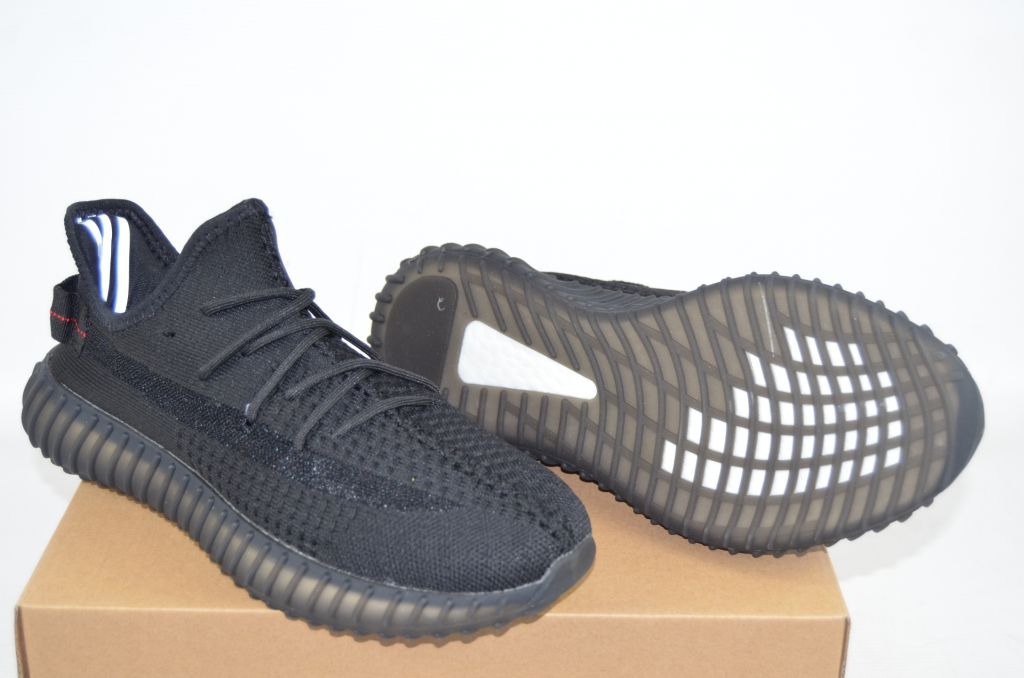Кросівки чоловічі Adidas 5218-5 (репліка) чорні текстиль