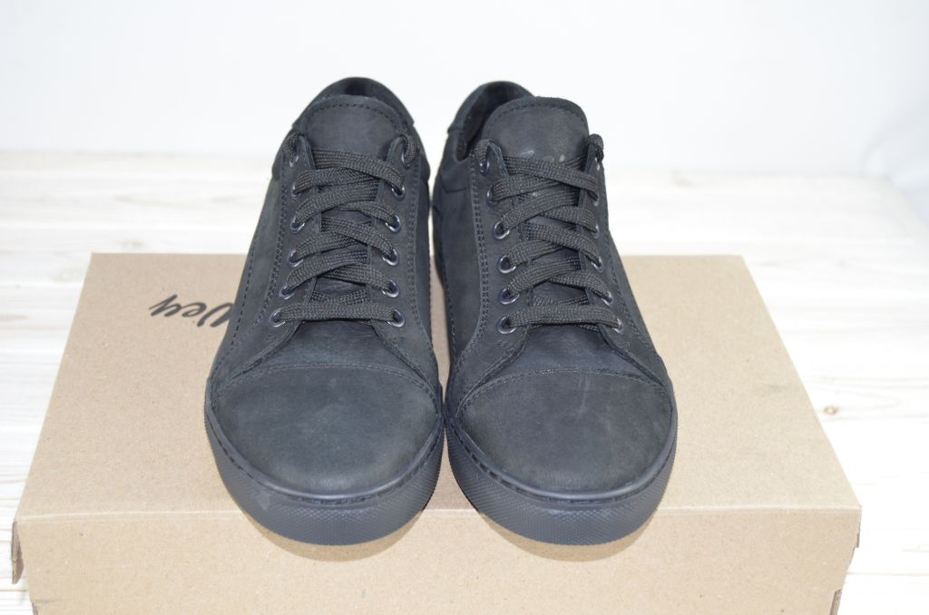 Туфлі чоловічі Step Wey 5569 чорні нубук на шнурках розміри 40,44