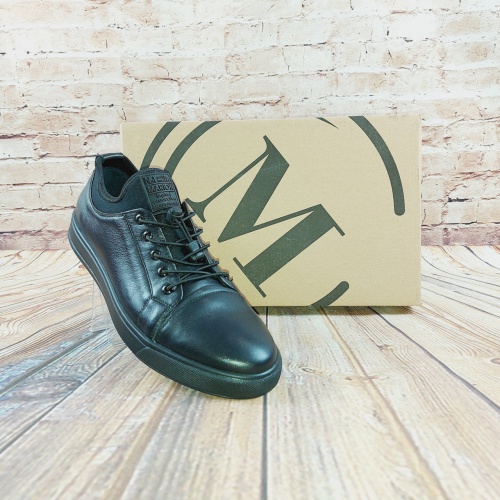 Туфлі чоловічі Marion 1065-178 чорні шкіряні