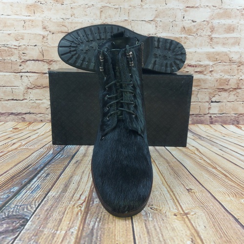 Ботинки мужские зимние TEZORO 11014 чёрные кожа размеры 41,42,44