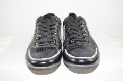 Туфли мужские Крокерс 11206 чёрные искусственная кожа
