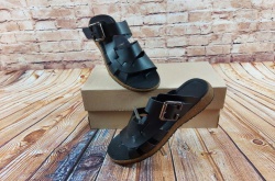 Мужские сандали BV 12-01 чёрные кожа