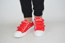 Кросівки кеди підліткові Comfort baby 1225-3 червоні текстиль