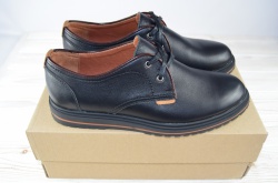 Туфли мужские Affinity 1679-11 чёрные кожа на шнурках, последний 40 размер