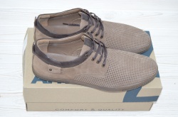 Туфлі чоловічі Affinity 1820-260 коричневі нубук на шнурках (останній 40 розмір)