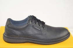 Туфли мужские Affinity 1843-11 чёрные кожа на шнурках (последний 41 размер)