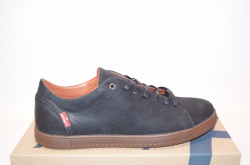 Туфлі чоловічі Affinity 1914-11 чорні нубук на шнурках (останній 44 розмір)