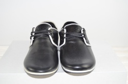 Туфлі чоловічі Flex 20331 чорні шкіра на шнурках (останній 41 розмір)