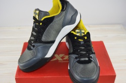Кросівки чоловічі X-TEP 23855 сіро-жовті ПВХ + текстиль