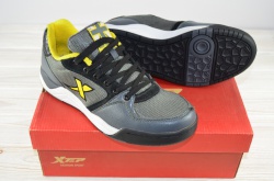 Кросівки чоловічі X-TEP 23855 сіро-жовті ПВХ + текстиль