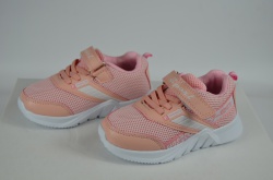 Кросівки дитячі гумка + липучка текстиль рожеві Djong-golf 2428-8