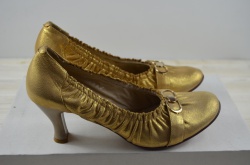 Туфлі жіночі GRESSI 299 золото шкіра (останній 39 розмір)
