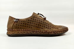 Туфлі чоловічі LUCIANO BELLINI 306-1 коричневі нубук