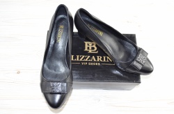 Туфлі жіночі Blizzarini 3197-601-232 чорні шкіра каблук