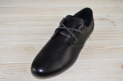 Туфлі чоловічі Konors 650-7-1 чорні шкіра (останній 45 розмір)