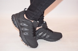 Кросівки підліткові BONA 752Д-2 чорні нубук