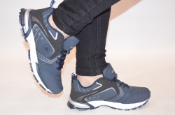 Кросівки підліткові BONA 781Н-2 сині нубук