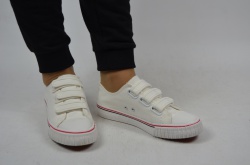 Кросівки кеди підліткові Comfort baby 896-32 білі текстиль