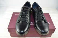 Туфли мужские Vivaro 911 чёрные кожа на шнурках