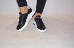 Туфли-мокасины женские Ditas БКН-2 чёрные кожа, последний 36 размер