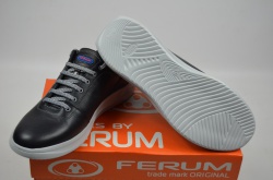 Кросівки чоловічі Ferum С-1-1 чорні шкіра